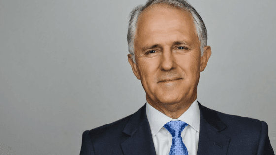 Former Australian Prime Minister, Malcolm Turnbull​