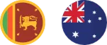 Sri Lanka - Australia Flags